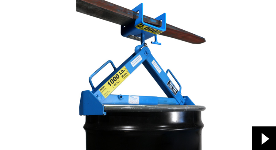 Below Hook Drum Lifter